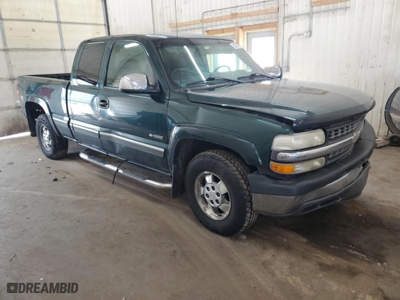 2002 Chevrolet Silverado 1500 LT with VIN 2GCEK19T021193048, listed as a Copart auction lot 53823315 with 243,287 mi miles and Clean Title. Bid and sale history available at carsss.com. Image 4.