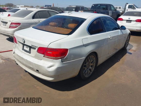 2008 BMW 3 Series 328i with VIN WBAWV13538P118908, listed as a IAAI auction lot 41707622 with 180,913 mi miles and . Bid and sale history available at DreamBid. Image 4.