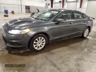 2015 Ford Fusion S with VIN 3FA6P0G72FR280270, listed as a Copart auction lot 49497685 with 435,002 mi miles and Salvage Title. Bid and sale history available at carsss.com. Image 1.