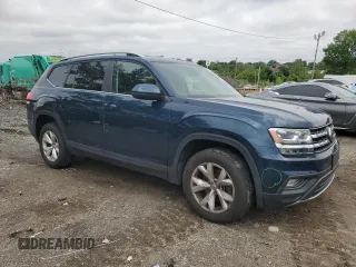 2018 Volkswagen Atlas SE with VIN 1V2LR2CA1JC557159, listed as a Copart auction lot 58399245 with Not provided miles and Salvage title. Bid and sale history available at DreamBid. Image 4.
