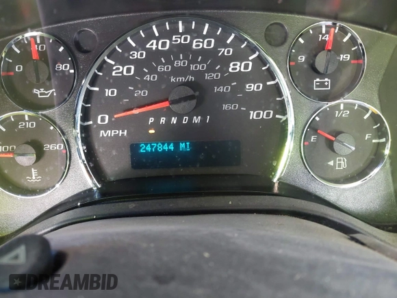 2010 Chevrolet Express Cargo with VIN 1GCZGFBG7A1107946, listed as a IAAI auction lot 40834732 with 247,844 mi miles and . Bid and sale history available at DreamBid. Image 7.