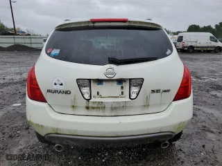 2004 Nissan Murano SL with VIN JN8AZ08W74W325996, listed as a Copart auction lot 52564274 with 0 mi miles and Salvage Title. Bid and sale history available at carsss.com. Image 6.