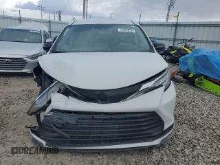 2023 Toyota Sienna LE with VIN 5TDKRKEC0PS159167, listed as a Copart auction lot 50191465 with 0 mi miles and Salvage Title. Bid and sale history available at carsss.com. Image 5.