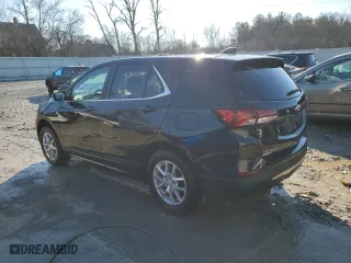 2022 Chevrolet Equinox LT with VIN 2GNAXUEV1N6119628, listed as a Copart auction lot 46064325 with 45,848 mi miles and Salvage Title. Bid and sale history available at carsss.com. Image 2.