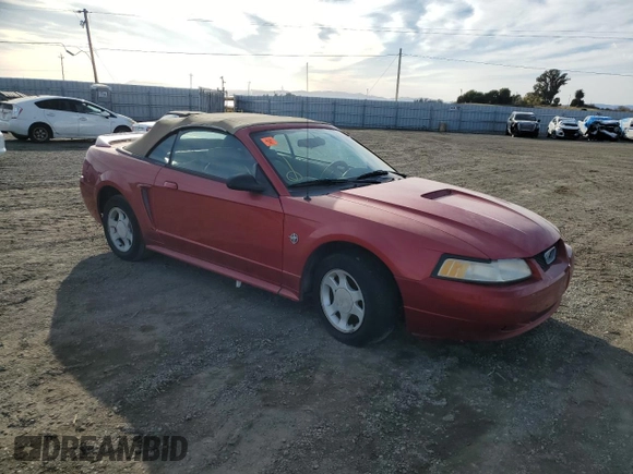 1999 Ford Mustang with VIN 1FAFP4446XF231749, listed as a Copart auction lot 73981604 with Not provided miles and Clean title. Bid and sale history available at DreamBid. Image 4.
