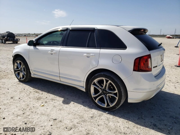 2014 Ford Edge Sport with VIN 2FMDK3AK7EBA10068, listed as a Copart auction lot 48063975 with 79,179 mi miles and Salvage Title. Bid and sale history available at carsss.com. Image 2.