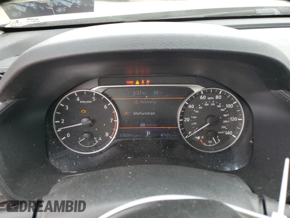 2020 Nissan Altima 2.5 S with VIN 1N4BL4BV0LC158234, listed as a Copart auction lot 49794545 with 116,204 mi miles and Salvage Title. Bid and sale history available at carsss.com. Image 9.