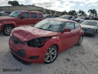 2016 Hyundai Veloster with VIN KMHTC6AD8GU299566, listed as a Copart auction lot 88055795 with 91,024 mi miles and Salvage Title. Bid and sale history available at carsss.com. Image 1.