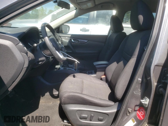 2017 Nissan Rogue SV with VIN 5N1AT2MVXHC897394, listed as a Copart auction lot 57655995 with 71,932 mi miles and Salvage title. Bid and sale history available at DreamBid. Image 7.