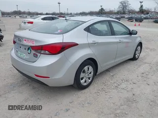 2016 Hyundai Elantra SE with VIN 5NPDH4AE7GH728956, listed as a IAAI auction lot 42060018 with 199,829 mi miles. Bid and sale history available at carsss.com. Image 4.