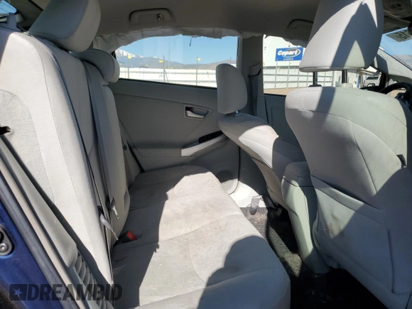 2013 Toyota Prius One with VIN JTDKN3DU8D1698558, listed as a Copart auction lot 53392615 with Not Provided miles and Salvage Title. Bid and sale history available at DreamBid. Image 11.