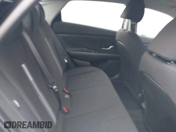 2024 Hyundai Elantra SEL with VIN KMHLM4DG8RU707705, listed as a IAAI auction lot 41523436 with 17,494 mi miles and . Bid and sale history available at DreamBid. Image 8.