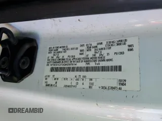 2016 Ford F-150 XL with VIN 1FTEX1CF3GKD97614, listed as a Copart auction lot 80098174 with 33,837 mi miles and Salvage Title. Bid and sale history available at carsss.com. Image 13.