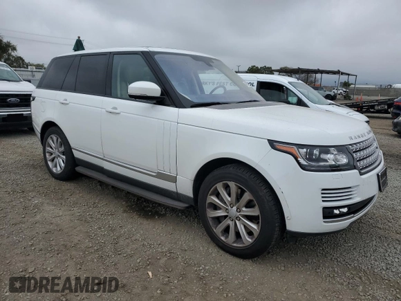 2016 Land Rover Range Rover HSE with VIN SALGS2PF6GA314750, listed as a Copart auction lot 49350995 with 102,420 mi miles and Clean title. Bid and sale history available at DreamBid. Image 4.