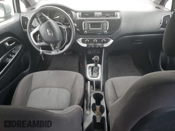 2016 Kia Rio LX with VIN KNADM4A38G6586327, listed as a Copart auction lot 79135274 with 0 mi miles and Clean Title. Bid and sale history available at carsss.com. Image 8.