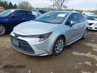 2023 Toyota Corolla LE with VIN 5YFB4MDE5PP002756, listed as a IAAI auction lot 41916290 with 30,097 mi miles and . Bid and sale history available at DreamBid. Image 2.