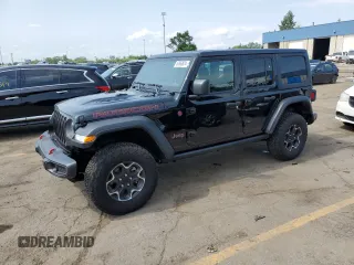 2023 Jeep Wrangler Rubicon with VIN 1C4HJXFG9PW561091, listed as a Copart auction lot 62660834 with 12,081 mi miles and Non Repairable. Bid and sale history available at DreamBid. Image 1.