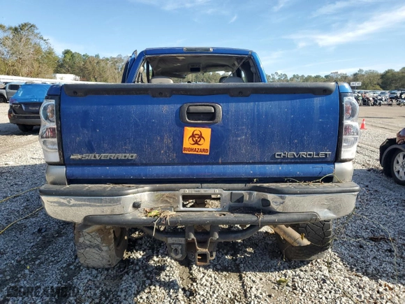 2003 Chevrolet Silverado 1500 LT with VIN 1GCEK19T13Z141971, listed as a Copart auction lot 80115454 with 0 mi miles and Salvage Title. Bid and sale history available at carsss.com. Image 6.