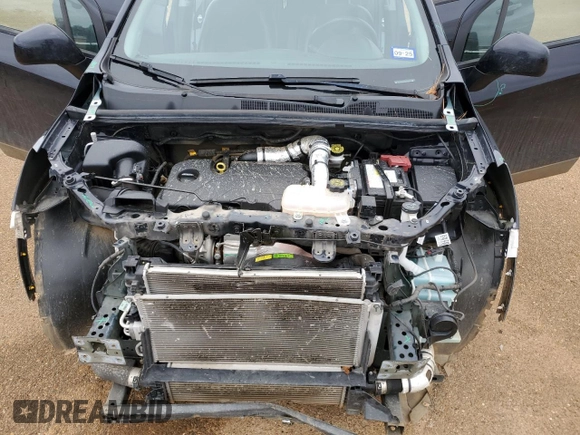 2022 Chevrolet Trax LT with VIN KL7CJLSM0NB516282, listed as a Copart auction lot 43258405 with 52,490 mi miles and Salvage Title. Bid and sale history available at carsss.com. Image 12.