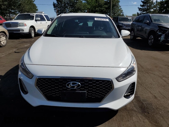 2019 Hyundai Elantra GT with VIN KMHH35LE0KU100024, listed as a Copart auction lot 59592314 with 74,876 mi miles and Clean Title. Bid and sale history available at carsss.com. Image 5.