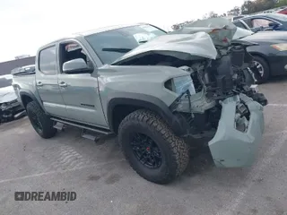 2023 Toyota Tacoma 4WD SR with VIN 3TMCZ5AN8PM630141, listed as a IAAI auction lot 42021892 with 12,919 mi miles. Bid and sale history available at carsss.com. Image 1.
