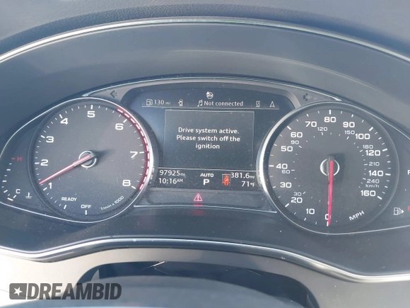 2019 Audi A7 z VIN WAUP2AF23KN033262, wystawiony jako IAAI lot #40678864 z przebiegiem 97 925 mil mil oraz . Historia ofert i sprzedaży dostępna na DreamBid. Obrazek 15.