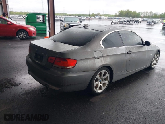 2007 BMW 3 Series 335i with VIN WBAWB73507P035348, listed as a IAAI auction lot 41957831 with 156,943 mi miles and . Bid and sale history available at DreamBid. Image 4.
