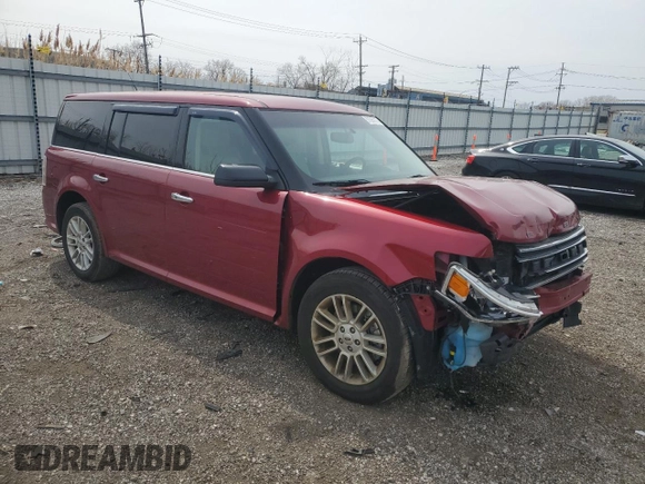 2016 Ford Flex SEL z VIN 2FMGK5C84GBA13278, wystawiony jako Copart lot #51585015 z przebiegiem 135 249 mil mil oraz Szkoda całkowita • Salvage title. Historia ofert i sprzedaży dostępna na DreamBid. Obrazek 4.