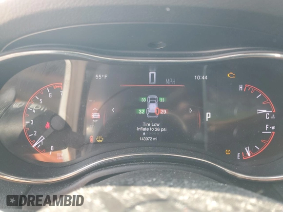 2015 Dodge Durango Limited with VIN 1C4RDJDG8FC810900, listed as a Copart auction lot 70582914 with 143,972 mi miles and Clean title. Bid and sale history available at DreamBid. Image 9.