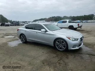 2014 Infiniti Q50 with VIN JN1BV7AP0EM688292, listed as a Copart auction lot 44427385 with 174,233 mi miles and Salvage Title. Bid and sale history available at carsss.com. Image 13.