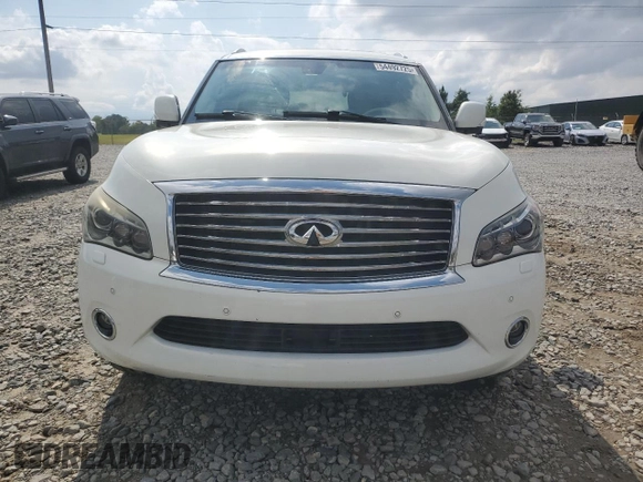 2014 Infiniti QX80 with VIN JN8AZ2NF2E9552173, listed as a Copart auction lot 54492725 with 162,125 mi miles and Salvage title. Bid and sale history available at DreamBid. Image 5.