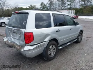 2005 Honda Pilot EX-L with VIN 5FNYF18535B035342, listed as a IAAI auction lot 41300923 with 1 mi miles. Bid and sale history available at carsss.com. Image 4.