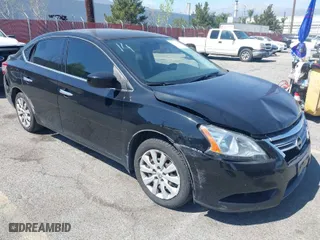 2015 Nissan Sentra SV with VIN 3N1AB7AP7FY327239, listed as a IAAI auction lot 41849299 with 125,393 mi miles. Bid and sale history available at carsss.com. Image 1.