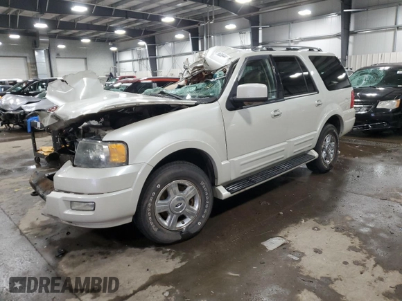 2005 Ford Expedition Limited with VIN 1FMPU20545LA71147, listed as a Copart auction lot 86366444 with 277,054 mi miles and Non Repairable. Bid and sale history available at carsss.com. Image 1.