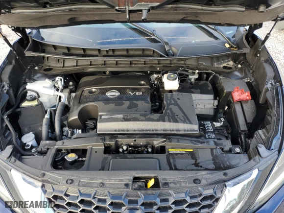 2024 Nissan Murano SL with VIN 5N1AZ2CJ3RC104306, listed as a Copart auction lot 42418024 with 152 mi miles and Salvage Title. Bid and sale history available at carsss.com. Image 11.