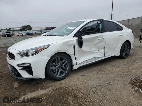 2021 Kia Forte GT-Line z VIN 3KPF34AD6ME286640, wystawiony jako Copart lot #57277855 z przebiegiem 49 251 mil mil oraz Szkoda całkowita • Salvage title. Historia ofert i sprzedaży dostępna na DreamBid. Obrazek 1.