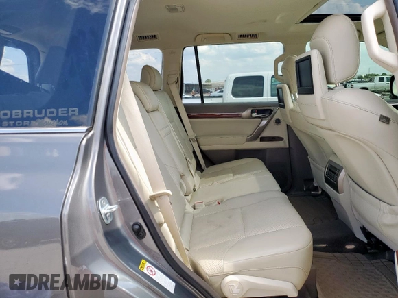 2012 Lexus GX 460 Premium with VIN JTJJM7FX2C5040932, listed as a Copart auction lot 58431725 with 130,995 mi miles and Salvage title. Bid and sale history available at DreamBid. Image 11.