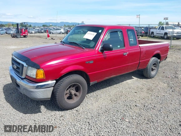 2005 Ford Ranger XL with VIN 1FTYR14U45PA15529, listed as a IAAI auction lot 42152120 with 285,159 mi miles. Bid and sale history available at carsss.com. Image 2.