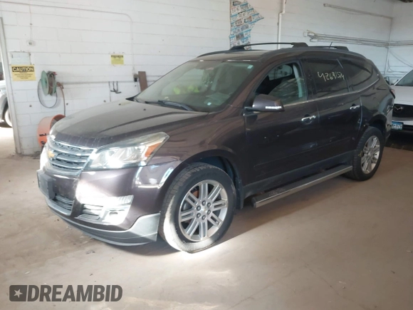 2015 Chevrolet Traverse LT with VIN 1GNKRGKDXFJ371359, listed as a IAAI auction lot 42691574 with Not provided miles and . Bid and sale history available at DreamBid. Image 17.