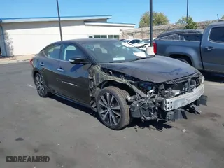 2016 Nissan Maxima 3.5 Platinum with VIN 1N4AA6AP3GC383673, listed as a IAAI auction lot 40278356 with 116,458 mi miles. Bid and sale history available at carsss.com. Image 6.