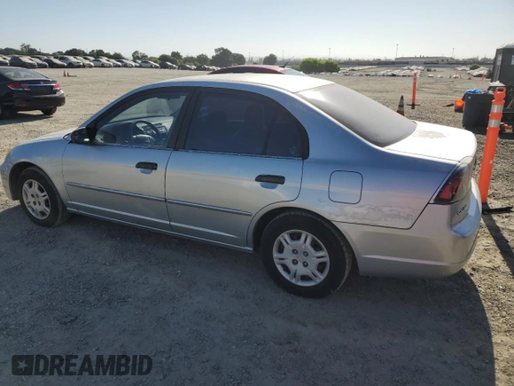 2001 Honda Civic LX z VIN 2HGES16521H511166, wystawiony jako Copart lot #61850595 z przebiegiem 153 192 mil mil oraz Szkoda całkowita • Salvage title. Historia ofert i sprzedaży dostępna na DreamBid. Obrazek 2.