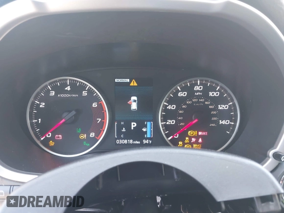 2024 Mitsubishi Eclipse Cross SE with VIN JA4ATWAA5RZ042284, listed as a IAAI auction lot 42709019 with 30,934 mi miles and . Bid and sale history available at DreamBid. Image 7.