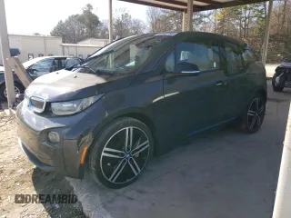 2015 BMW i3 with VIN WBY1Z4C56FV500568, listed as a Copart auction lot 42592795 with 81,432 mi miles and Clean Title. Bid and sale history available at carsss.com. Image 1.