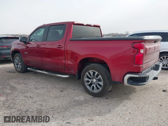 2020 Chevrolet Silverado 1500 LT with VIN 1GCPWCED7LZ284186, listed as a IAAI auction lot 41736131 with 137,454 mi miles. Bid and sale history available at carsss.com. Image 3.
