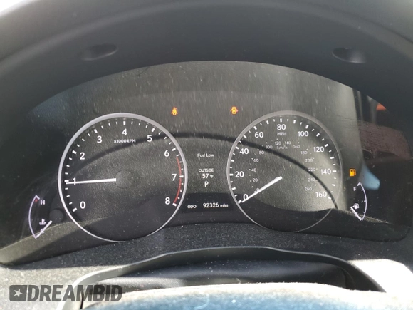 2014 Lexus ES 350 with VIN JTHBK1GG7E2123252, listed as a Copart auction lot 46333425 with 92,326 mi miles and Salvage Title. Bid and sale history available at carsss.com. Image 9.
