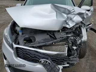 2019 Kia Sorento LX with VIN 5XYPGDA59KG544134, listed as a Copart auction lot 50626655 with 84,357 mi miles and Salvage Title. Bid and sale history available at DreamBid. Image 13.