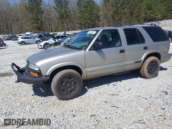 2004 Chevrolet Blazer LS z VIN 1GNDT13X54K166622, wystawiony jako Copart lot #50248605 z przebiegiem 198 301 mil mil oraz Szkoda całkowita • Salvage title. Historia ofert i sprzedaży dostępna na DreamBid. Obrazek 1.