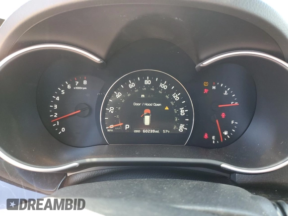 2015 Kia Sorento EX with VIN 5XYKU4A79FG652165, listed as a Copart auction lot 86914004 with 60,239 mi miles and Salvage Title. Bid and sale history available at carsss.com. Image 9.