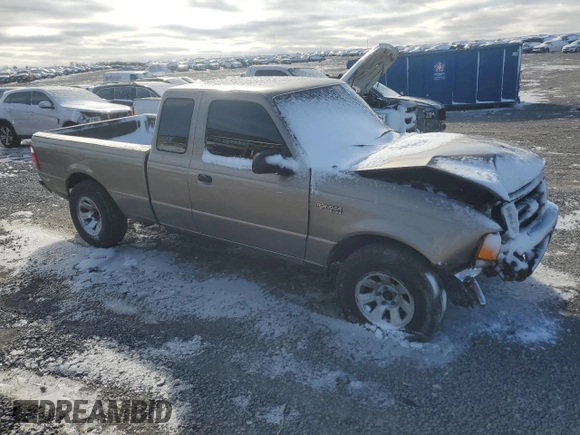 2005 Ford Ranger XL with VIN 1FTYR14UX5PA00890, listed as a Copart auction lot 45172825 with 264,360 mi miles and Salvage Title. Bid and sale history available at DreamBid. Image 4.
