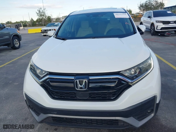 2021 Honda CR-V EX with VIN 5J6RW1H56MA001997, listed as a IAAI auction lot 41555434 with 43,083 mi miles. Bid and sale history available at carsss.com. Image 6.